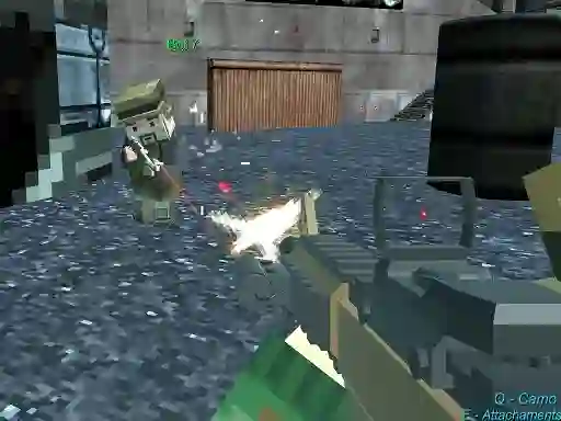 Peli Pixel Gungame Arena Prison Multiplayer verkossa