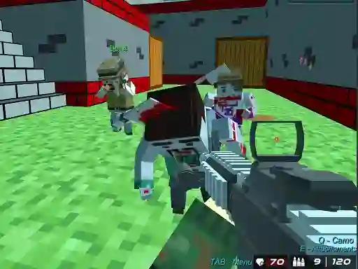 Peli Blocky Wars Advanced Combat Swat verkossa