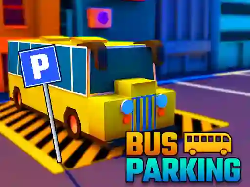 Peli Bus Parking City 3d verkossa