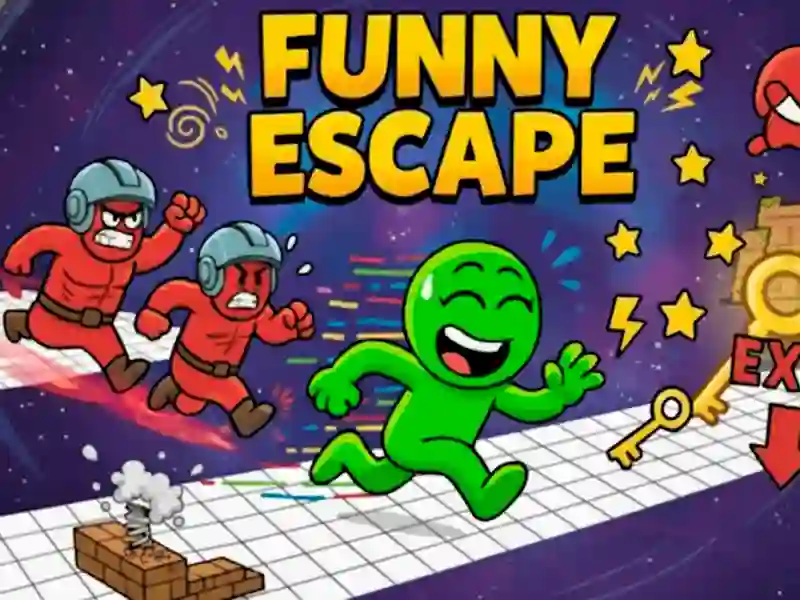 Peli Funny Escape verkossa