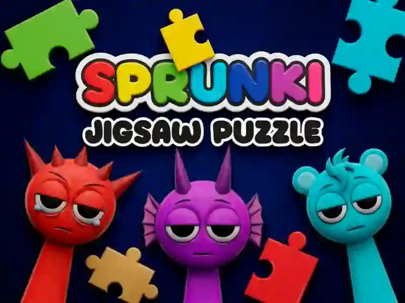 Peli Sprunki Jigsaw Puzzle verkossa