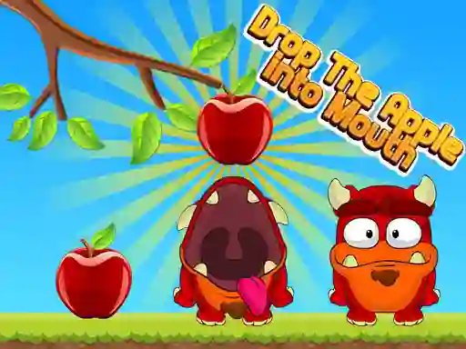 Peli Drop The Apple Into Mouth verkossa
