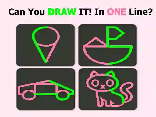 Peli Brain Test: One Line Draw Puzzle verkossa