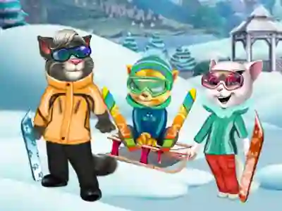 Peli Cats Winter Fun verkossa