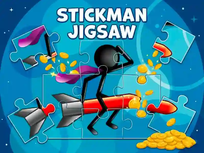 Peli Stickman Jigsaw verkossa