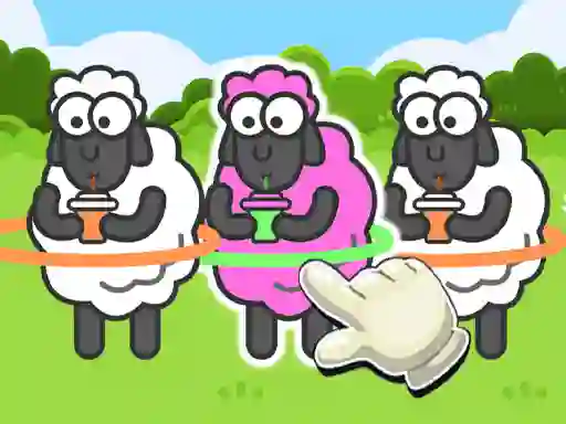 Peli Sheep Sort Puzzle Sort Color verkossa