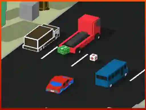 Peli Blocky Traffic Racer verkossa