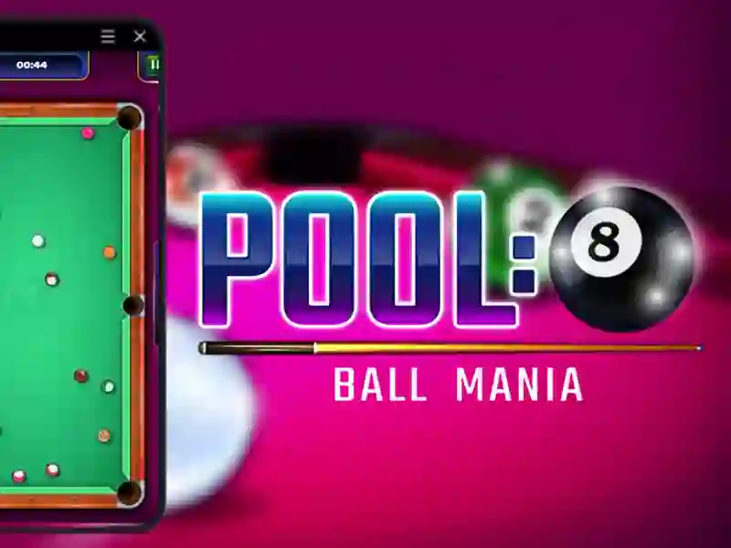 Peli Pool 8 Ball Mania verkossa