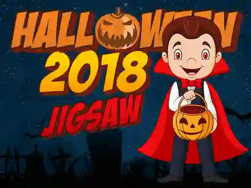 Peli Halloween 2018 Jigsaw verkossa