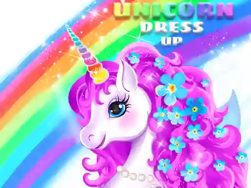 Peli Unicorn Dress Up verkossa