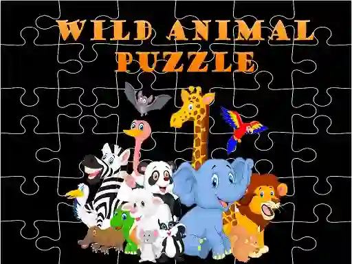 Peli Wild Animals Puzzle verkossa
