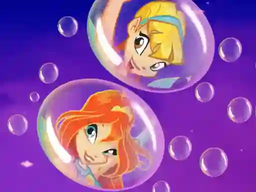 Peli Draw Winx Bubble Path verkossa