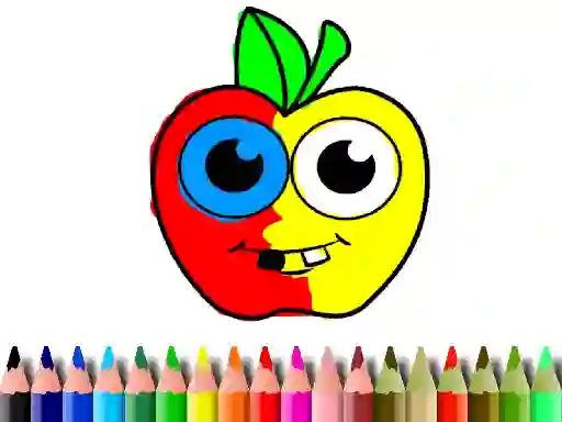 Peli Back To School: Apple Coloring Book verkossa