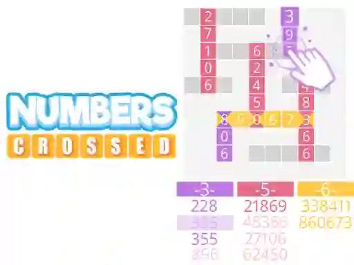 Peli Numbers Crossed verkossa