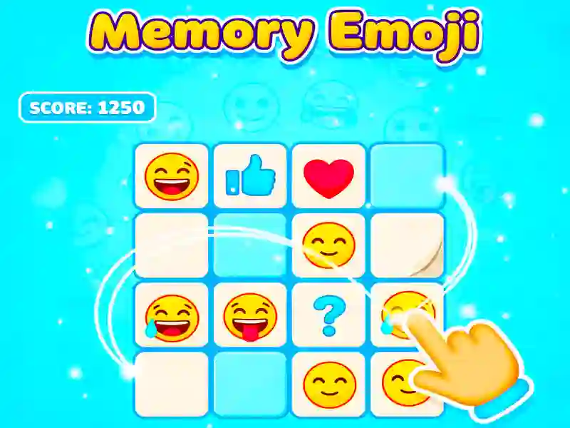 Peli Memory Emoji verkossa