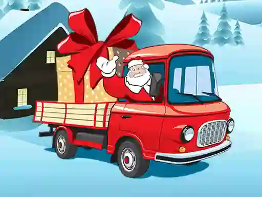 Peli Christmas Vehicles Jigsaw verkossa