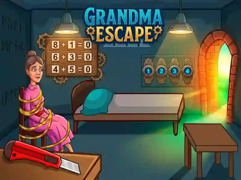 Peli Grandma Escape verkossa