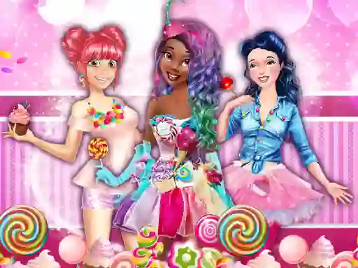 Peli Sweet Party With Princesses verkossa