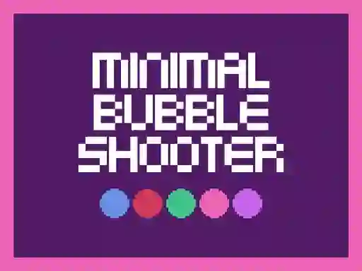 Peli Minimal Bubble Shooter verkossa