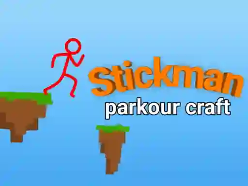 Peli Stickman parkour craft verkossa