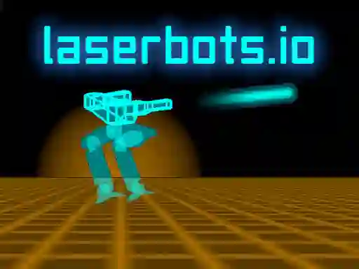 Peli Laserbots.io verkossa