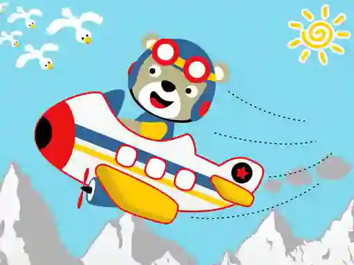 Peli Friendly Airplanes For Kids Coloring verkossa