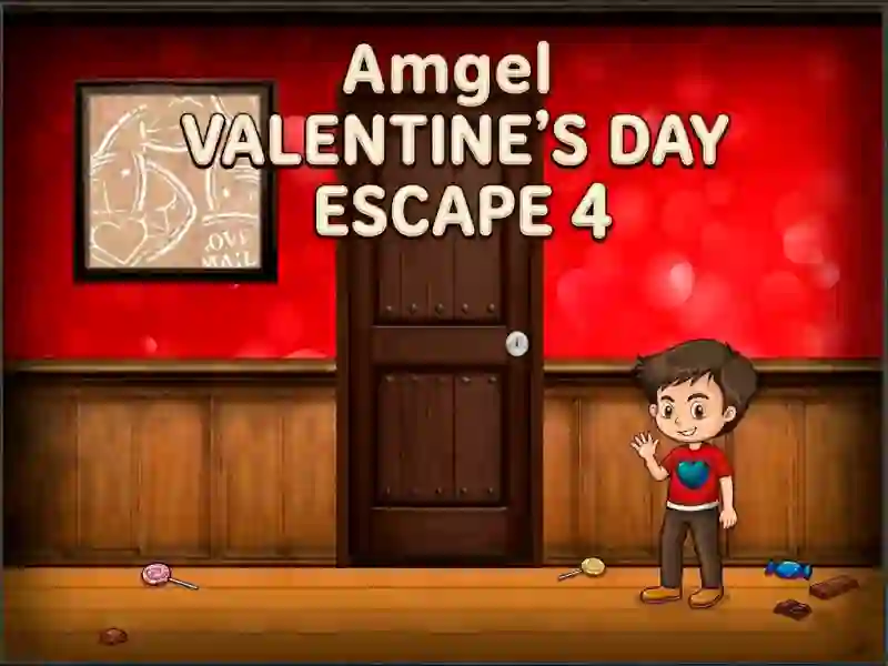 Peli Amgel Valentine's Day Escape 4 verkossa