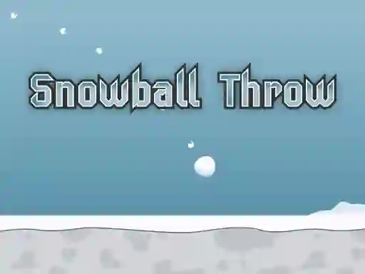 Peli Snowball Throw verkossa