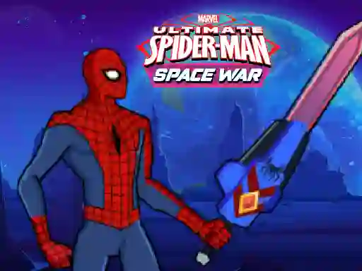 Peli Spiderman Space War verkossa