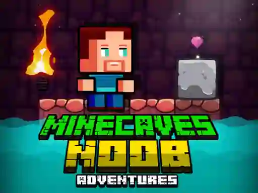 Peli Minecaves Noob Adventure verkossa