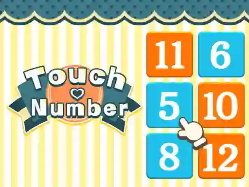 Peli Touch Number verkossa