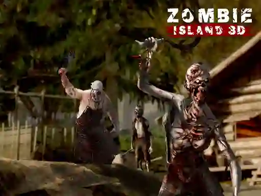 Peli Zombie Island 3D verkossa