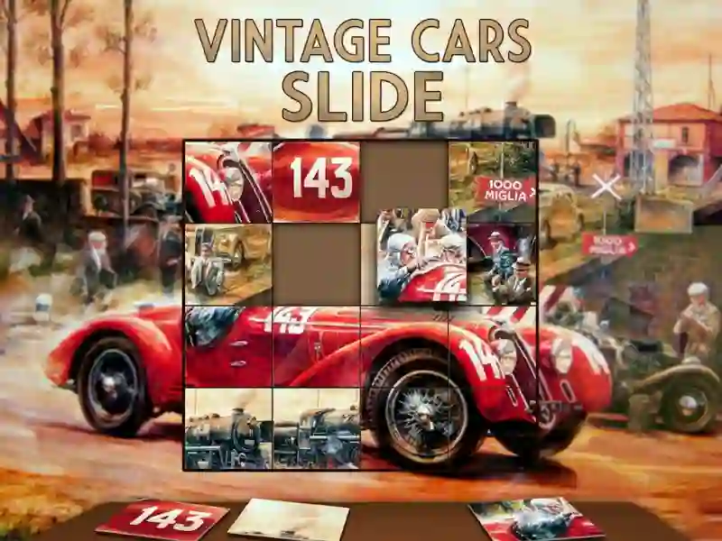 Peli Vintage Cars Slide verkossa