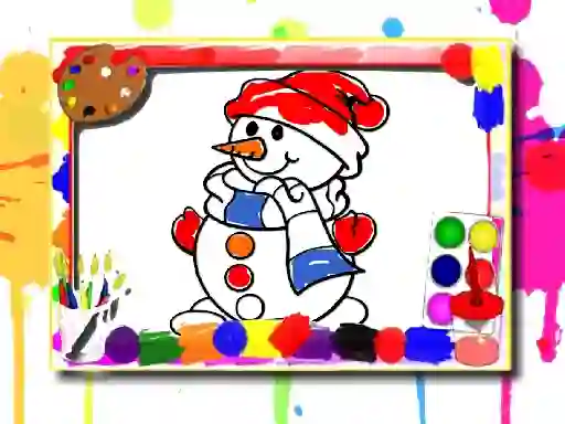 Peli Winter Coloring Book verkossa
