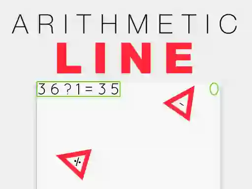 Peli Arithmetic line verkossa