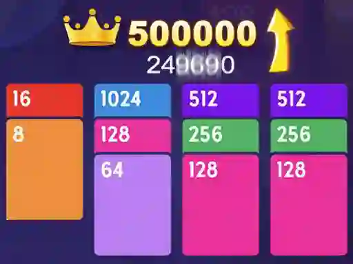 Peli 2048 Solitaire verkossa