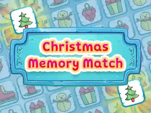 Peli Christmas Memory Match verkossa