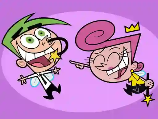 Peli Fairly oddParents Jigsaw verkossa