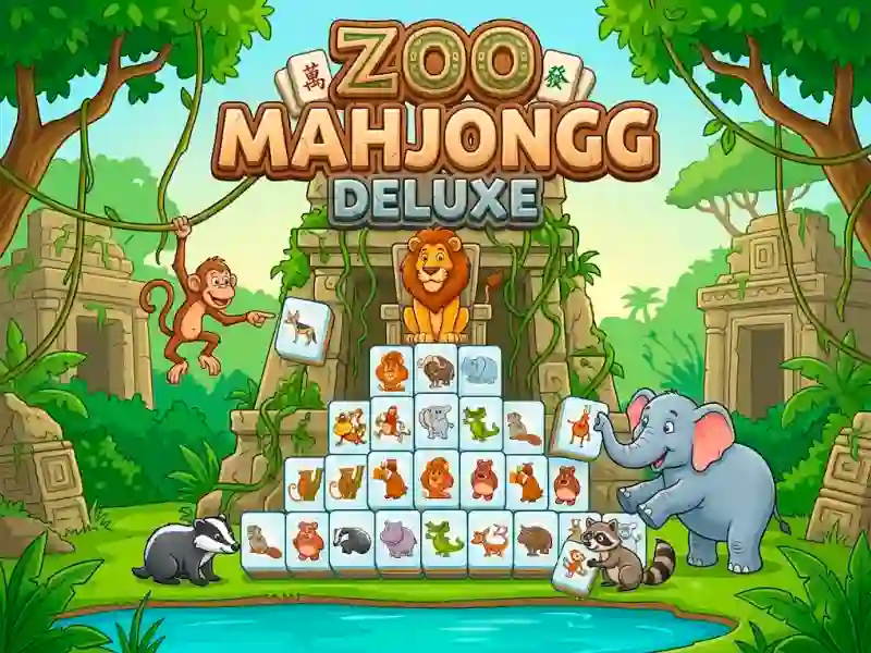 Peli Zoo Mahjongg Deluxe verkossa