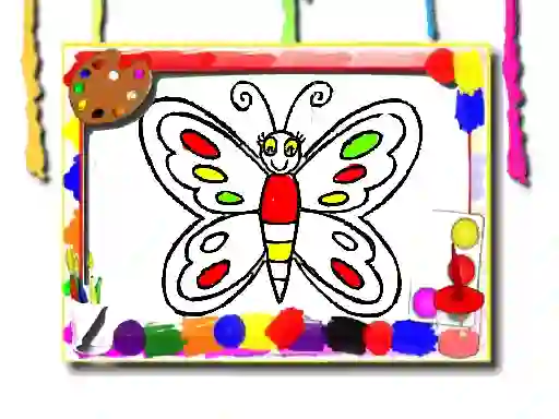 Peli Butterfly Coloring Book verkossa