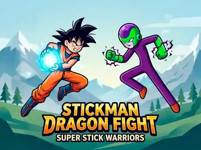 Peli Stickman Dragon Fight - Super Stick Warriors verkossa