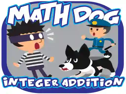Peli Math Dog Integer Addition verkossa