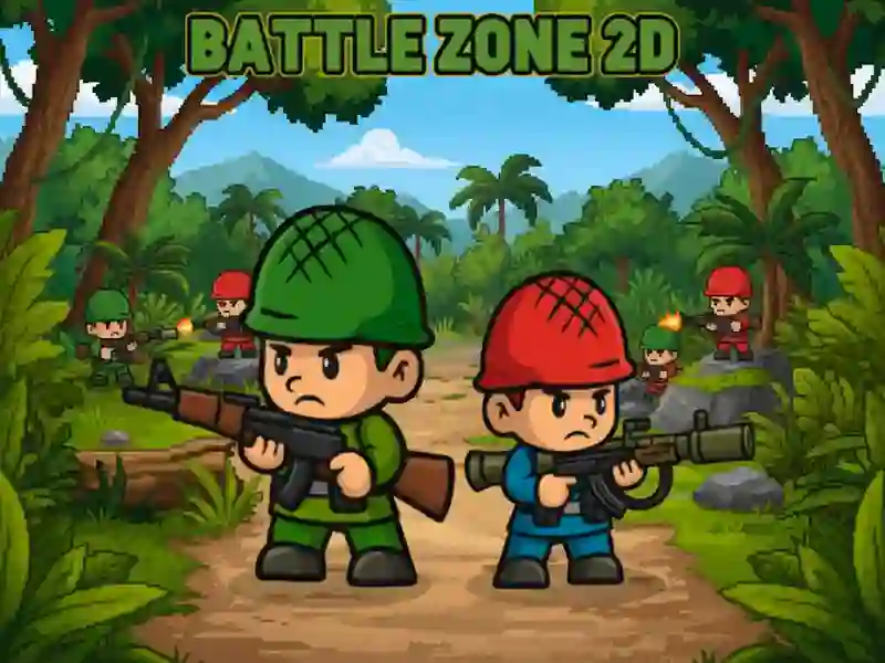 Peli Battle Zone 2D verkossa