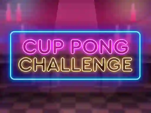 Peli Cup Pong Challenge verkossa