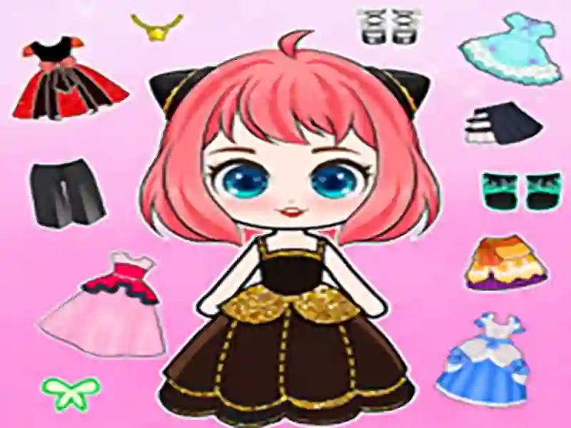 Peli Chibi Doll Dress Up DIY verkossa