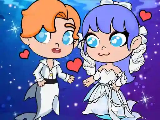 Peli Mermaid Wedding World verkossa