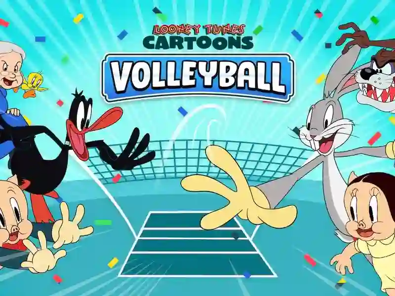 Peli Looney Tunes Cartoons Volleyball verkossa