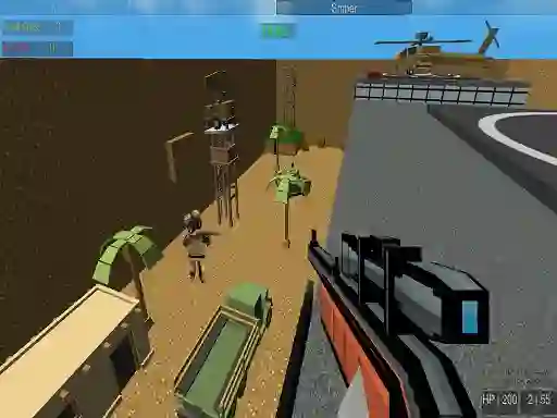 Peli Pixel Gun Apocalypse 2 verkossa