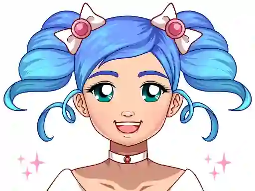 Peli Kawaii Magical Girl Dress Up Game verkossa
