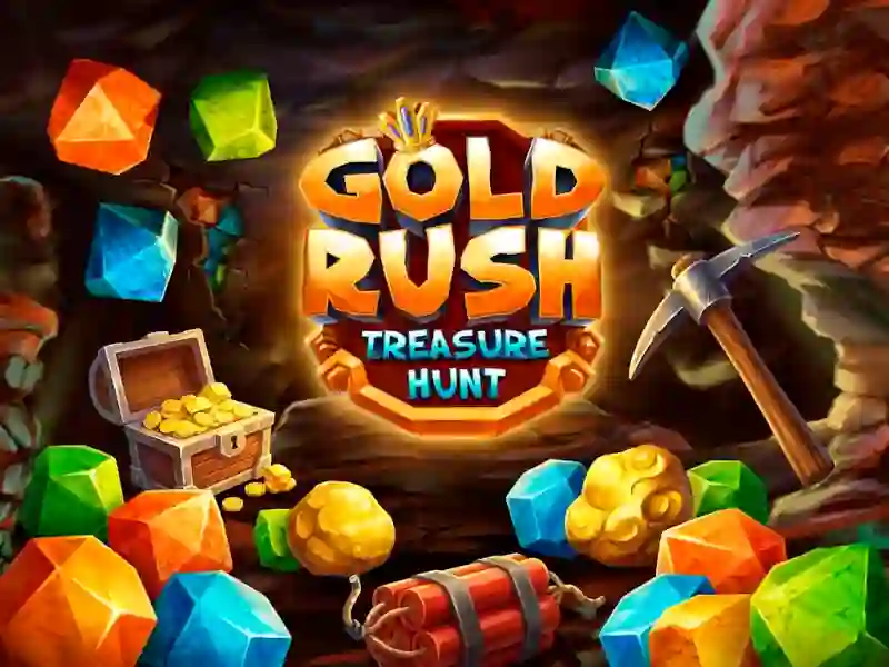 Peli Gold Rush Treasure hunt verkossa